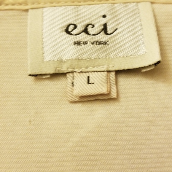 Cream and Gold Sequin Top - Picture 2 of 5